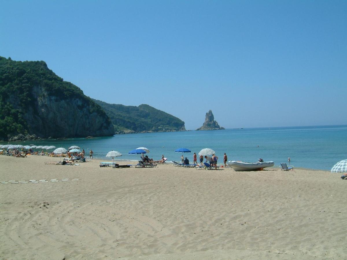 Natalia Apartment B With Panoramic Sea Views Of Agios Gordios Bay Agios Gordios (Corfu) Exterior foto