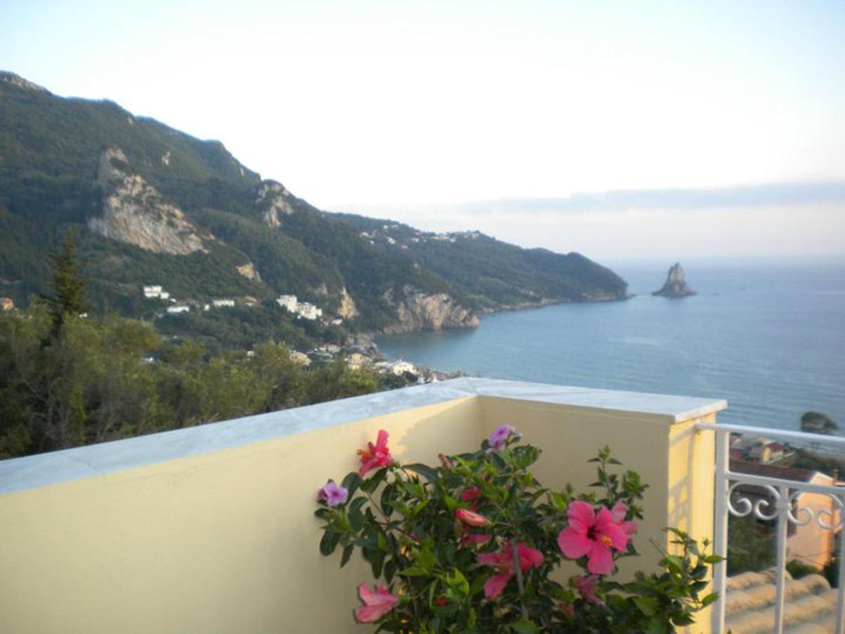 Natalia Apartment B With Panoramic Sea Views Of Agios Gordios Bay Agios Gordios (Corfu) Exterior foto