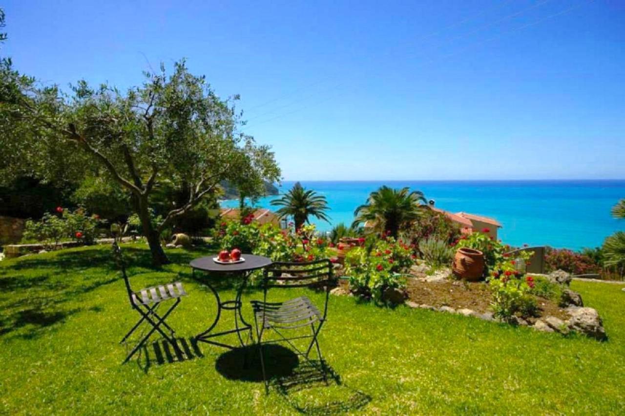Natalia Apartment B With Panoramic Sea Views Of Agios Gordios Bay Agios Gordios (Corfu) Exterior foto