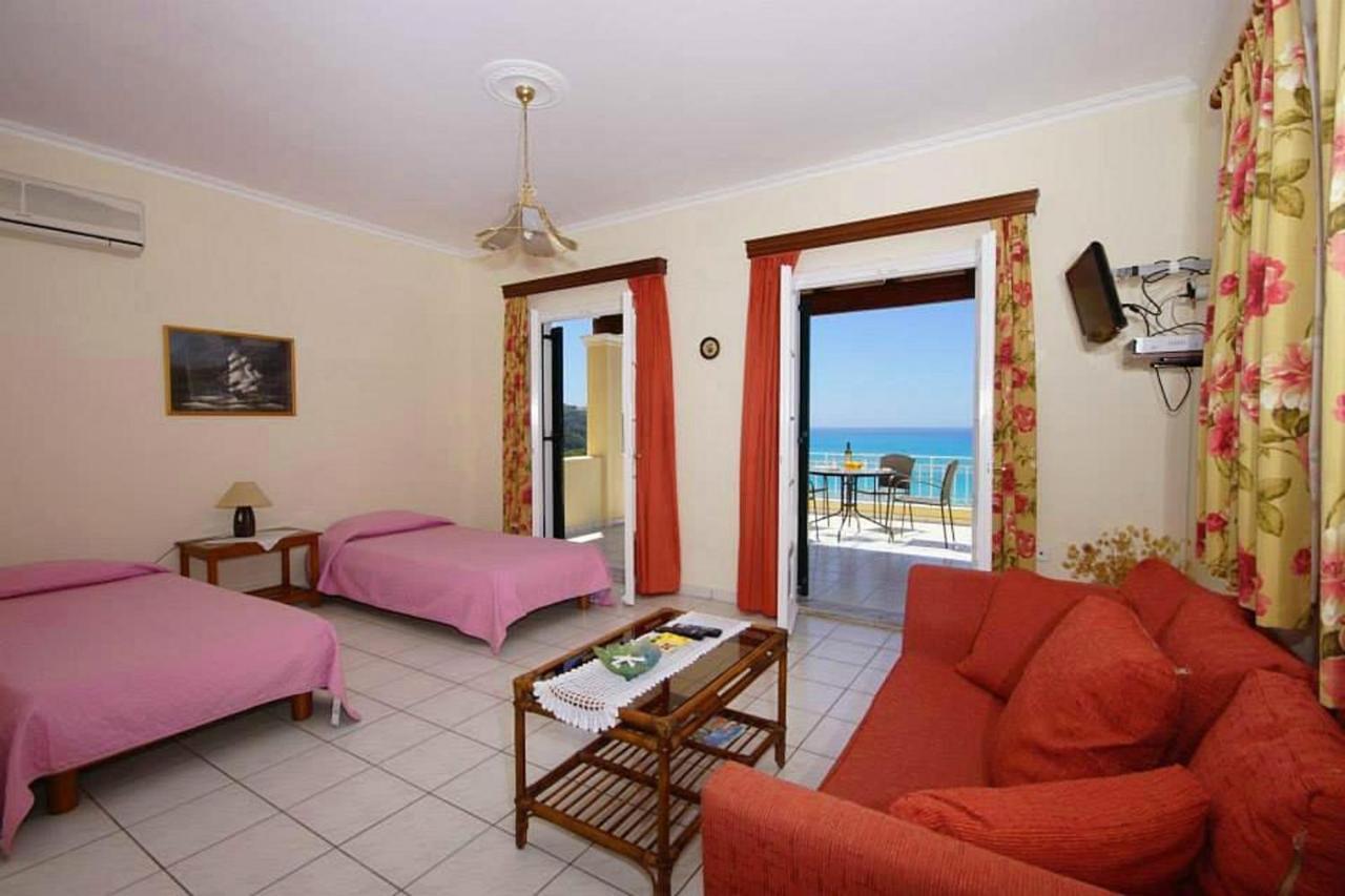 Natalia Apartment B With Panoramic Sea Views Of Agios Gordios Bay Agios Gordios (Corfu) Exterior foto
