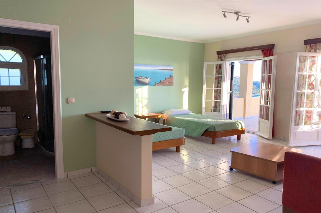 Natalia Apartment B With Panoramic Sea Views Of Agios Gordios Bay Agios Gordios (Corfu) Exterior foto