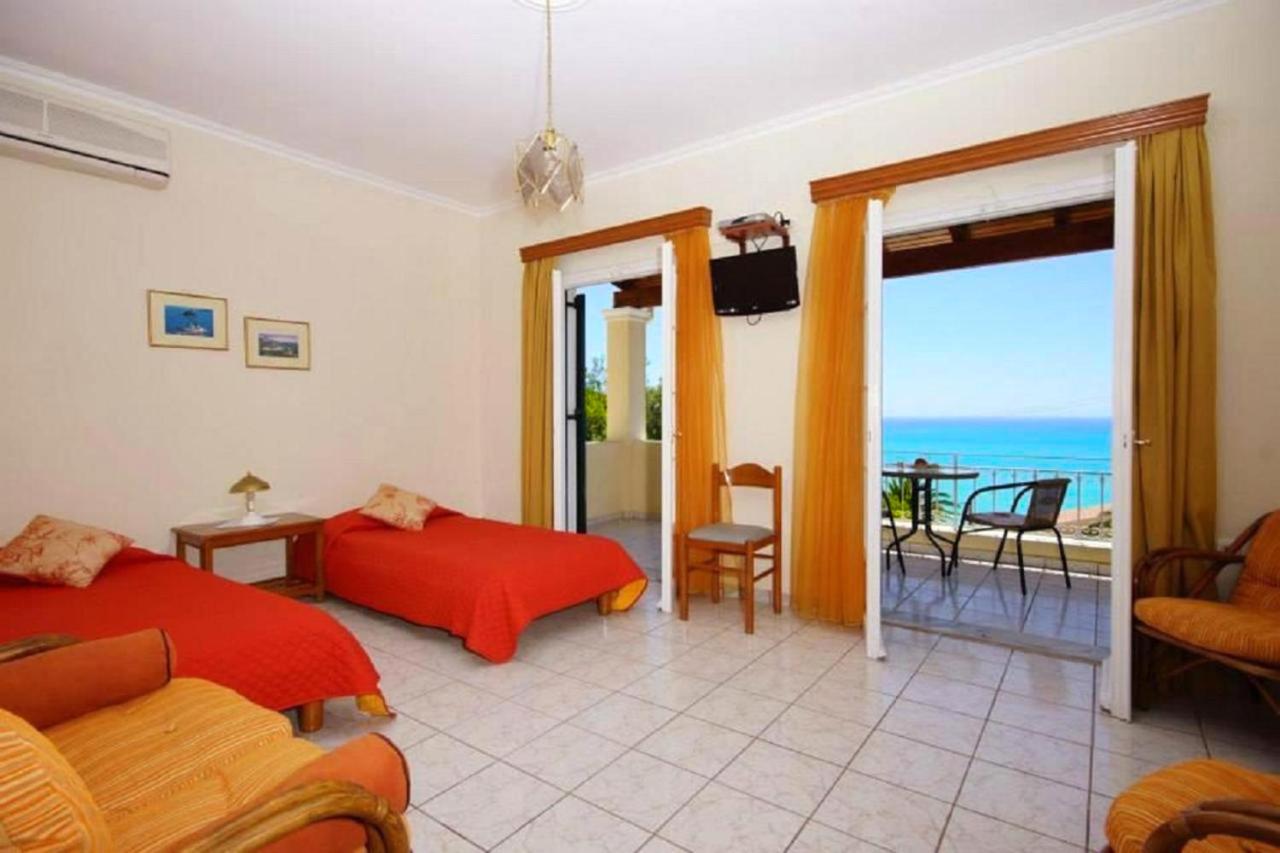 Natalia Apartment B With Panoramic Sea Views Of Agios Gordios Bay Agios Gordios (Corfu) Exterior foto