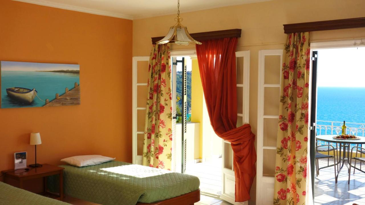 Natalia Apartment B With Panoramic Sea Views Of Agios Gordios Bay Agios Gordios (Corfu) Exterior foto